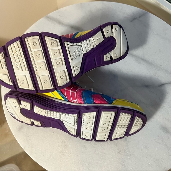 Athletech Retro Colorful Athletic Shoes Women's Size 7.5 Yellow Pink Blue - Picture 15 of 15